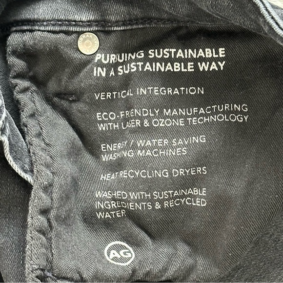 AG Adriano Goldschmied Mari High Rise Slim Straight Jeans - Picture 7 of 16